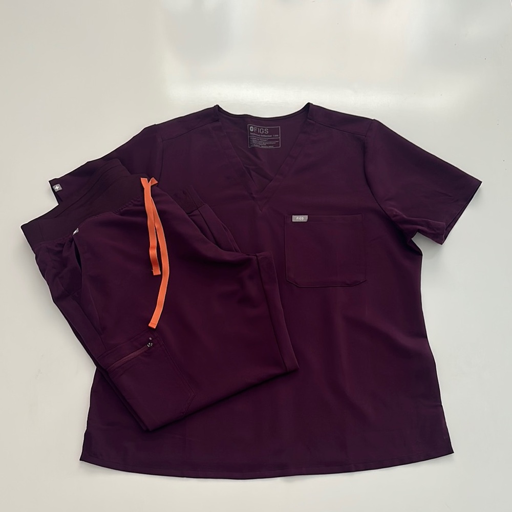Figs Deep Purple Scrubs XXL/P